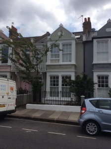 Terraced house in Fulham.